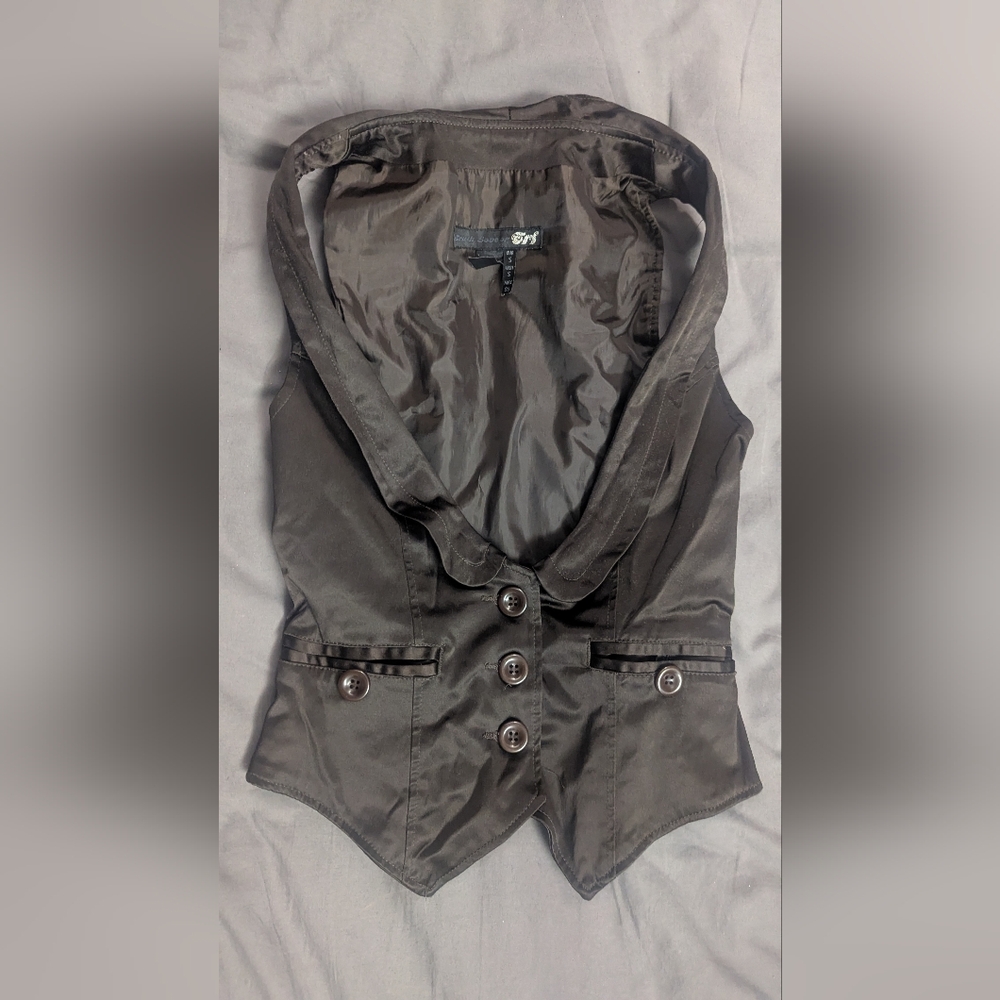 Zara TRF Brown vest